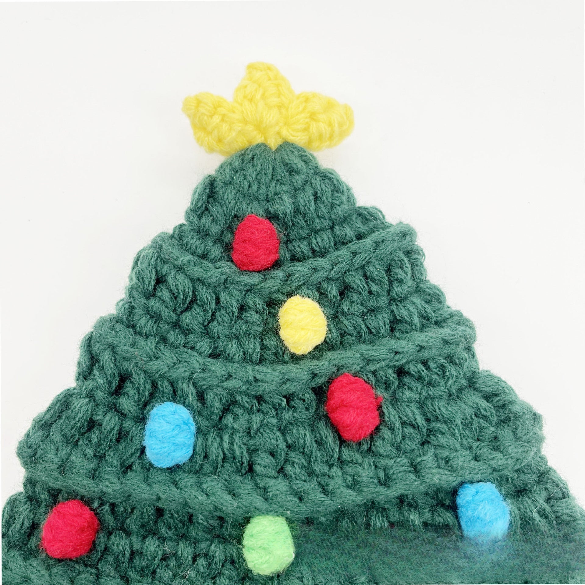 Wholesale Christmas Tree Knitted Handmade Wool Hats